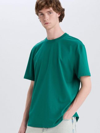 تی شرت مردانه سبز دفکتو