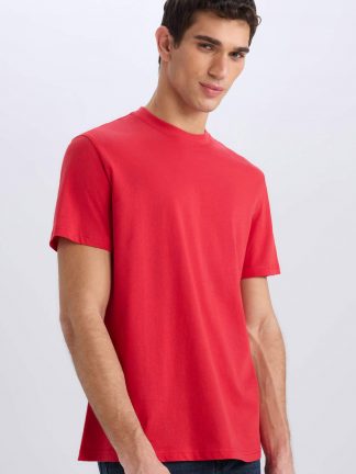 تی شرت مردانه قرمز دفکتو