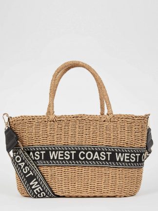 کیف کراس بادی زنانه بژ دفکتو