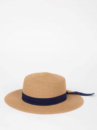 کلاه زنانه سرمه ای دفکتو