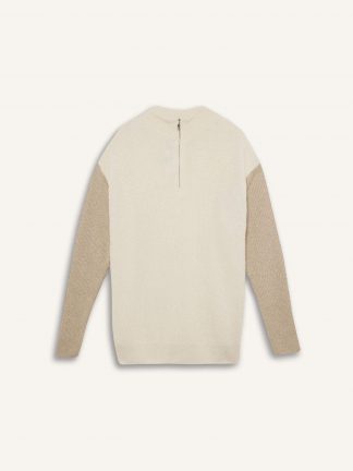 پلیور مردانه بژ دفکتو