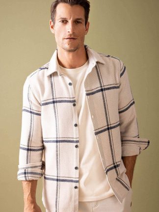 پیراهن مردانه بژ دفکتو