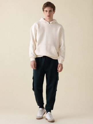 شلوار راحتی مردانه سبز تیره دفکتو