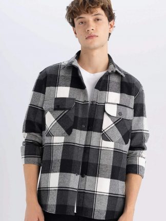 پیراهن مردانه مشکی دفکتو