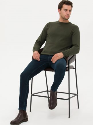 پلیور مردانه خاکی روشن کاشارل