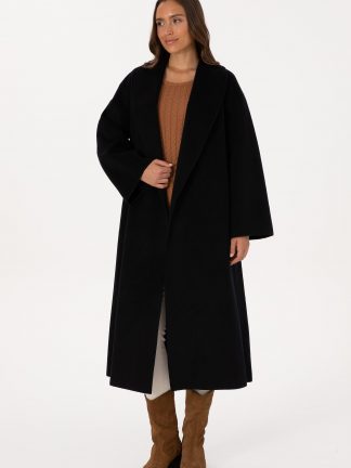 پالتو زنانه مشکی یو اس پولو