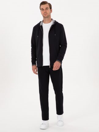 شلوار راحتی مردانه سرمه ای کاشارل