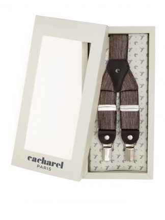 ساسپندر مردانه قهوه ای کاشارل