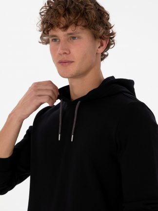 هودی مردانه مشکی یو اس پولو