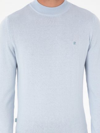 پلیور مردانه آبی روشن پیرکاردین
