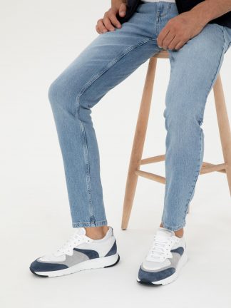 کفش کتانی و اسپرت مردانه خاکستری کاشارل