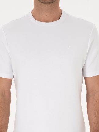 تی شرت مردانه سفید کاشارل