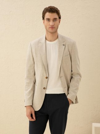 کت مردانه بژ پیرکاردین