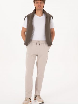 شلوار راحتی مردانه طوسی یو اس پولو