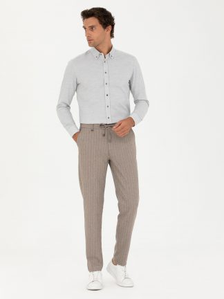 شلوار کتان مردانه راسویی کاشارل