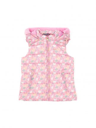 جلیقه دخترانه صورتی تیره یو اس پولو