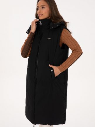 جلیقه زنانه مشکی یو اس پولو