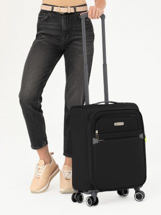 ساک و چمدان مسافرتی زنانه مشکی پیرکاردین