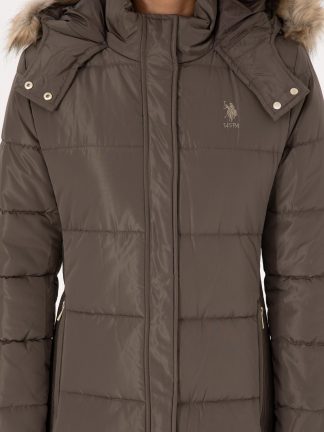 کاپشن زنانه راسویی یو اس پولو