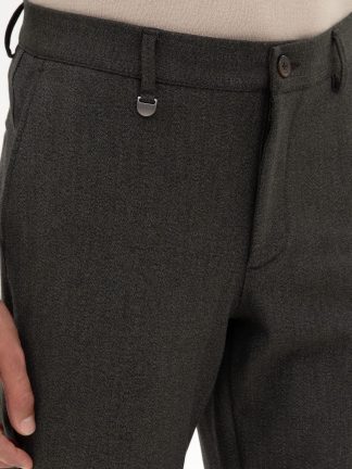 شلوار پارچه ای مردانه خاکی روشن پیرکاردین