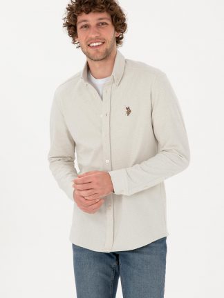 پیراهن مردانه بژ یو اس پولو