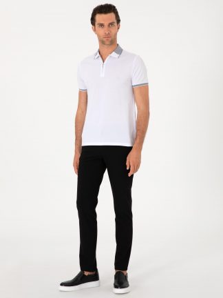 شلوار کتان مردانه مشکی کاشارل