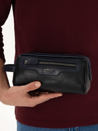 کیف مردانه مشکی کاشارل