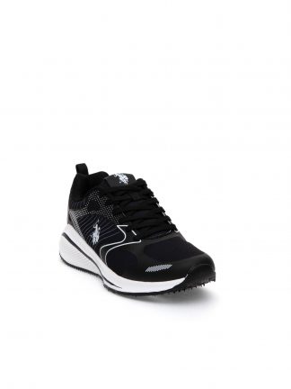 کفش کتانی و اسپرت مردانه مشکی یو اس پولو