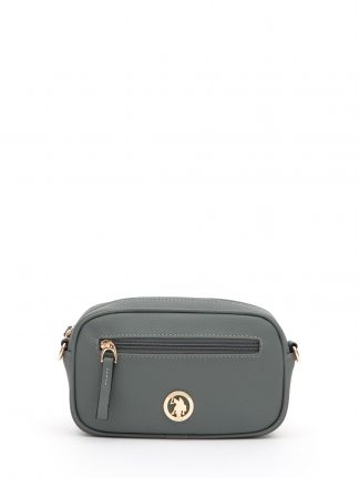 کیف دوشی زنانه نعنایی تیره یو اس پولو