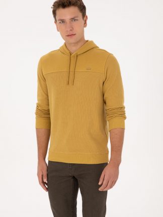 هودی مردانه آبی نفتی یو اس پولو