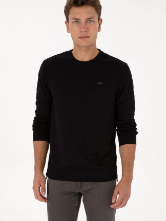 سویشرت مردانه مشکی یو اس پولو