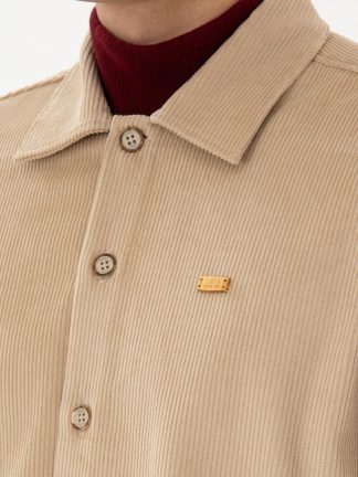 پیراهن مردانه شتری یو اس پولو