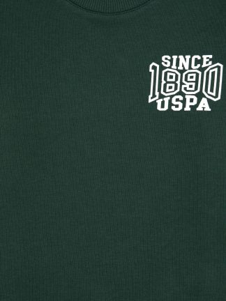 سویشرت پسرانه سبز تیره یو اس پولو