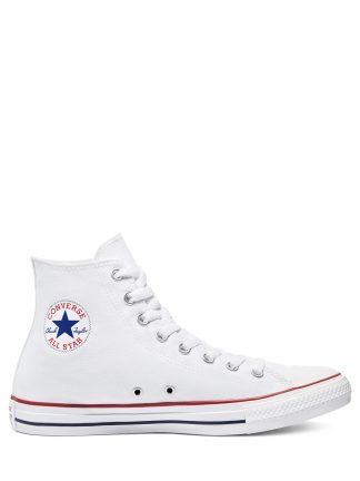 کفش کتانی ساق بلند مردانه سفید مدل CHUCK TAYLOR ALL STAR کانورس تصویر ۱