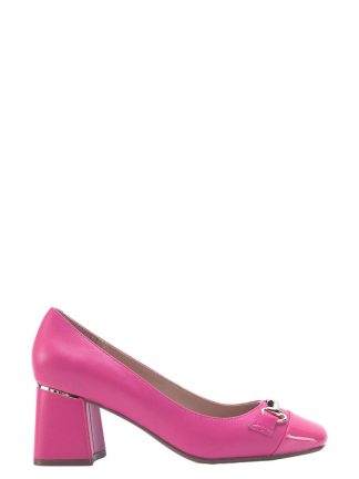 کفش پاشنه دار زنانه صورتی مدل BEHNA 3FX ناین وست تصویر ۱