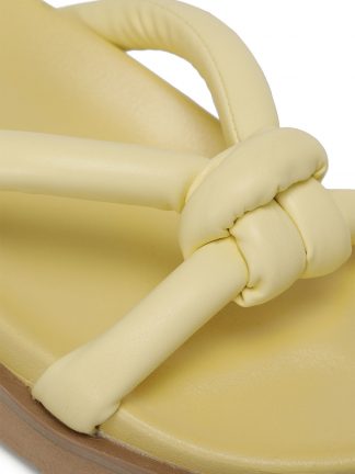 دمپایی زنانه زرد مدل ISJU 3FX ناین وست تصویر ۱