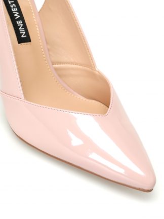 کفش پاشنه دار زنانه صورتی مدل JONIU 3PR ناین وست تصویر ۱