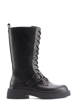 نیم بوت کلاسیک زنانه مشکی مدل CAMELIA 4PR ناین وست تصویر ۱