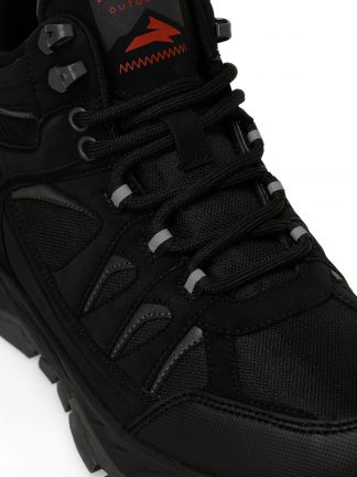 نیم بوت کوهنوردی مردانه مشکی مدل VELLAN HI 4PR کینتیکس تصویر ۱