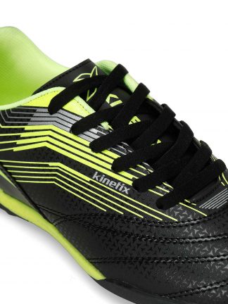 کفش فوتبال مردانه مشکی استوک ریز چمن مصنوعی مدل ACOSTA TF 4PR کینتیکس تصویر ۱