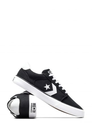 کفش کتانی مردانه مشکی مدل BELMONT کانورس تصویر ۱