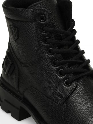 نیم بوت ارتشی مردانه مشکی زیپدار مدل DIDA 4PR کینتیکس تصویر ۱