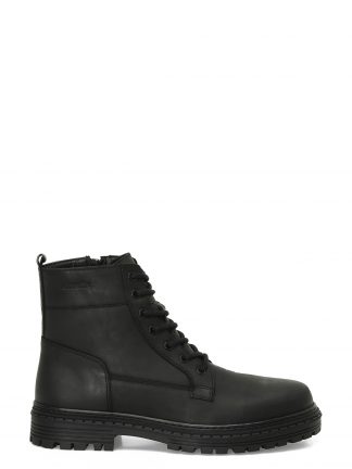 نیم بوت ارتشی مردانه مشکی زیپدار مدل LAUTI 4PR کینتیکس تصویر ۱