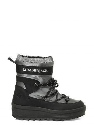 نیم بوت برفی زنانه خاکستری مدل KELLY 4PR لامبرجک تصویر ۱