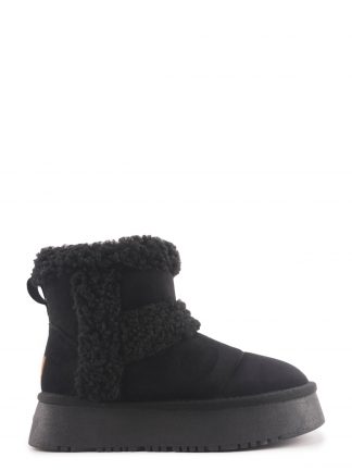 نیم بوت برفی زنانه مشکی مدل PUFIN 4PR لامبرجک تصویر ۱