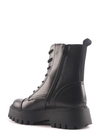 نیم بوت ارتشی زنانه مشکی مدل SERGINA 4PR لامبرجک تصویر ۱