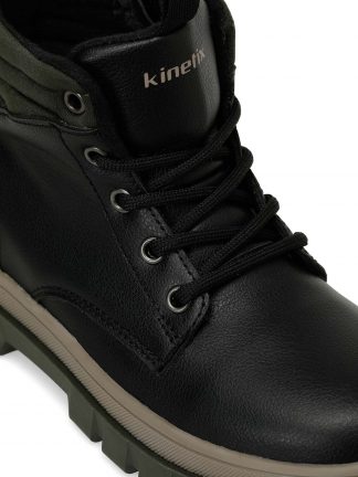 نیم بوت بایکر پسرانه مشکی مدل SABIN 4PR کینتیکس تصویر ۱