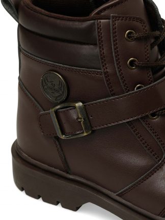 نیم بوت بایکر پسرانه قهوه ای مدل SIMO G 4PR کینتیکس تصویر ۱