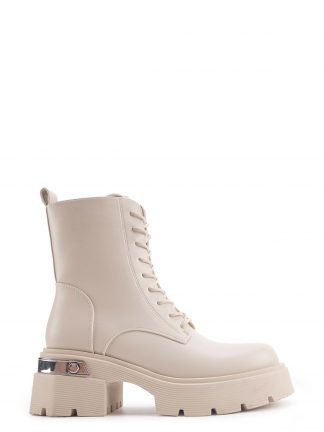 نیم بوت ارتشی زنانه بژ مدل RELIR 4PR اینجی تصویر ۱