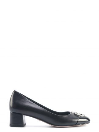 کفش پاشنه دار زنانه مشکی مدل HALAINE 5FX ناین وست تصویر ۱